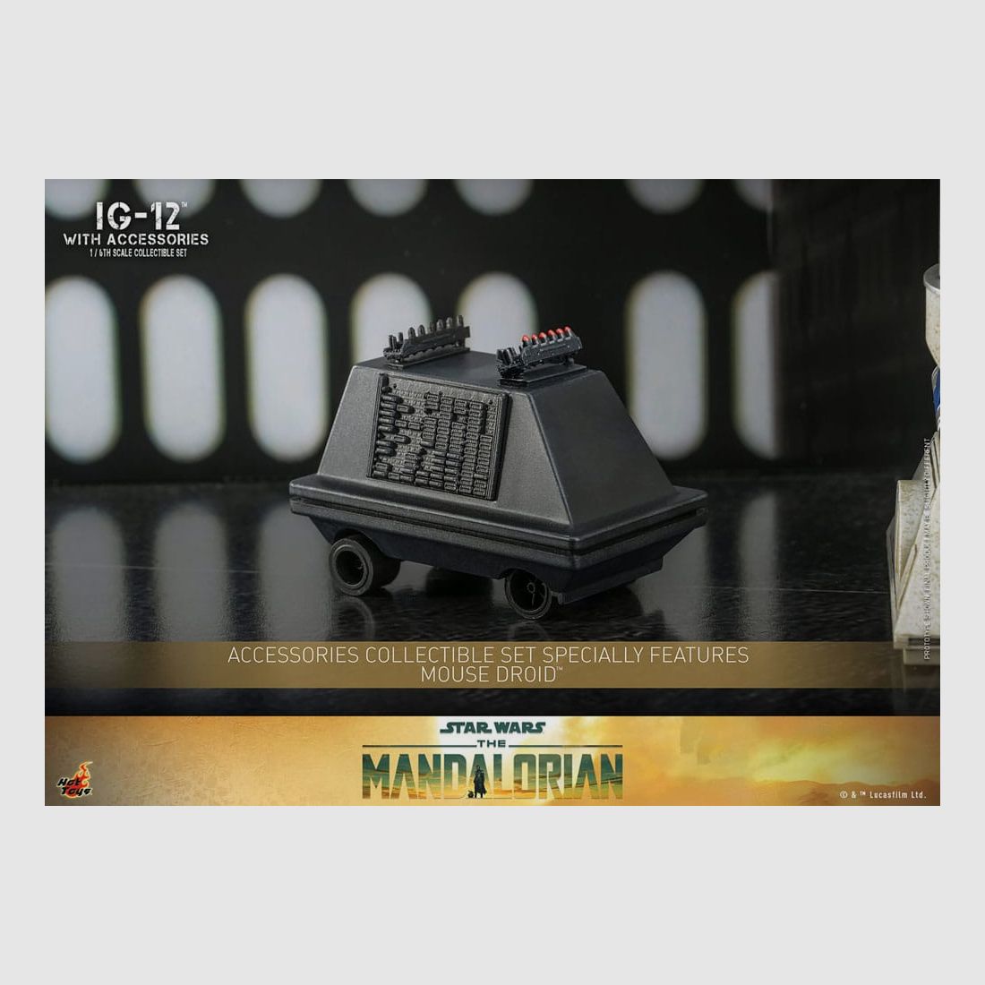 Star Wars: The Mandalorian Actionfigur 1/6 IG-12 mit Zubehör 36 cm | 43175