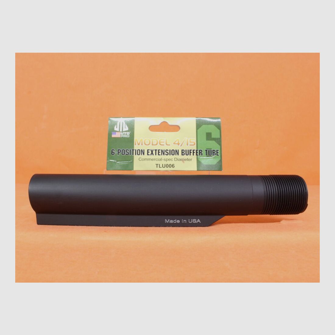 UTG - Leapers AR-15: Buffer Tube Carbine COMMERCIAL Diameter UTG PRO (TLU006) 6-Position für Schubschaft