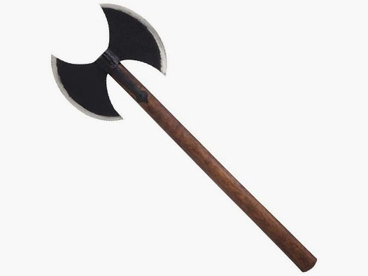 Viking Dubbelslag 90 cm gesmeed dubbele kop-as dubbele blad