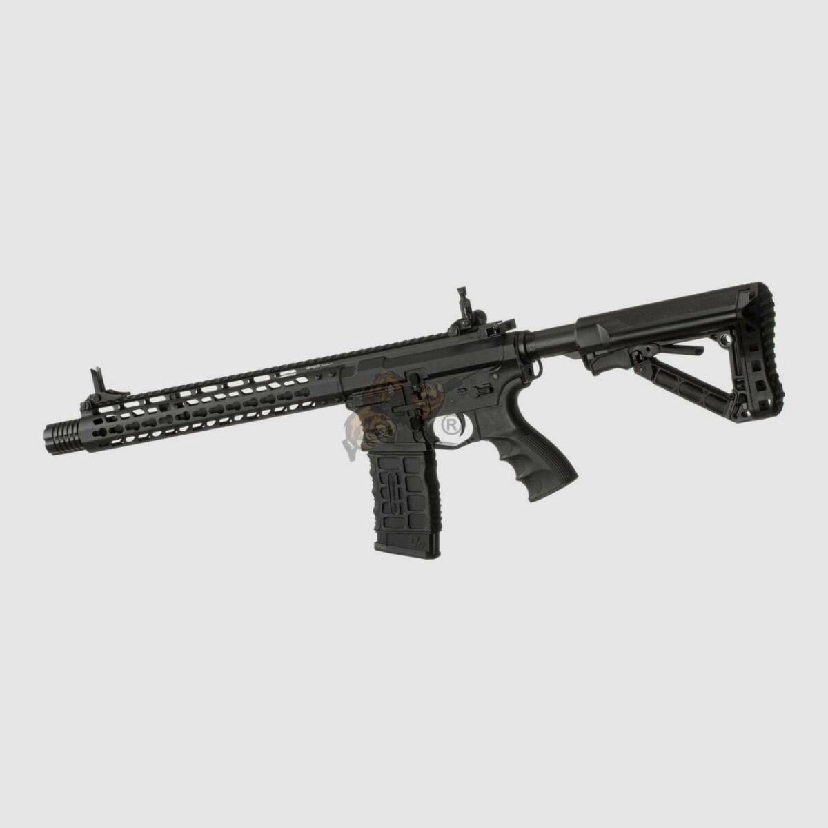 G&G CM16 Wild Hog 12" mit ETU Airsoft S-AEG frei ab 18
