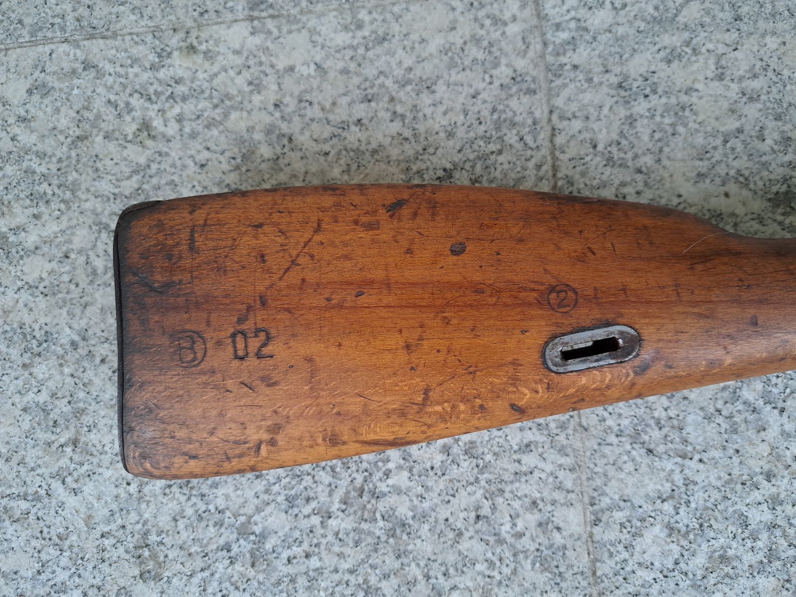Mosin-Nagant Repetierer  mit Bajonett  1952