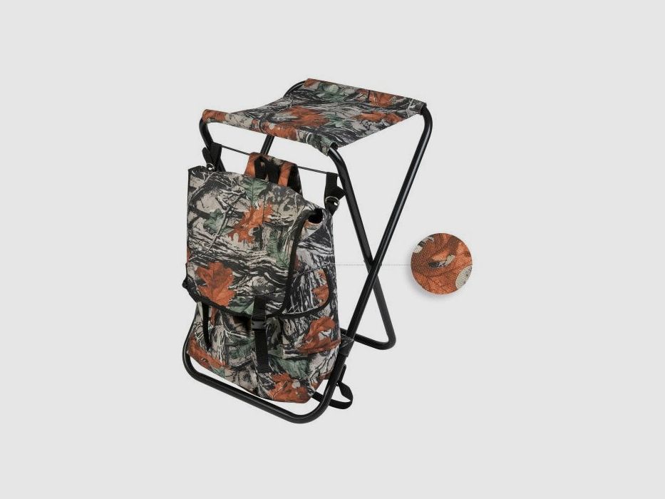 Sitzplatz Heide Januel Metallfüße mit Rucksack - 25 L 60 cm