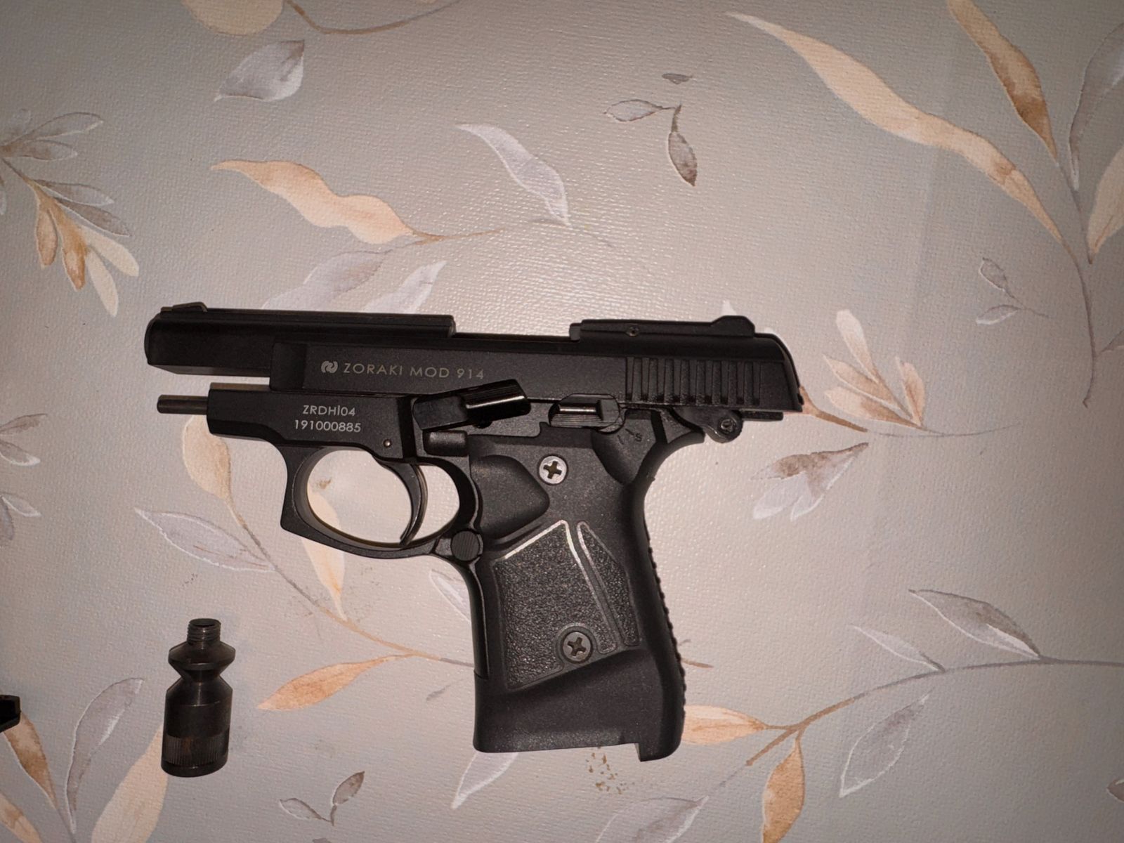 Zoraki MOD. 914 cal.9mm PAK Schreckschuss Platzpatrone , Bild 5 von 12