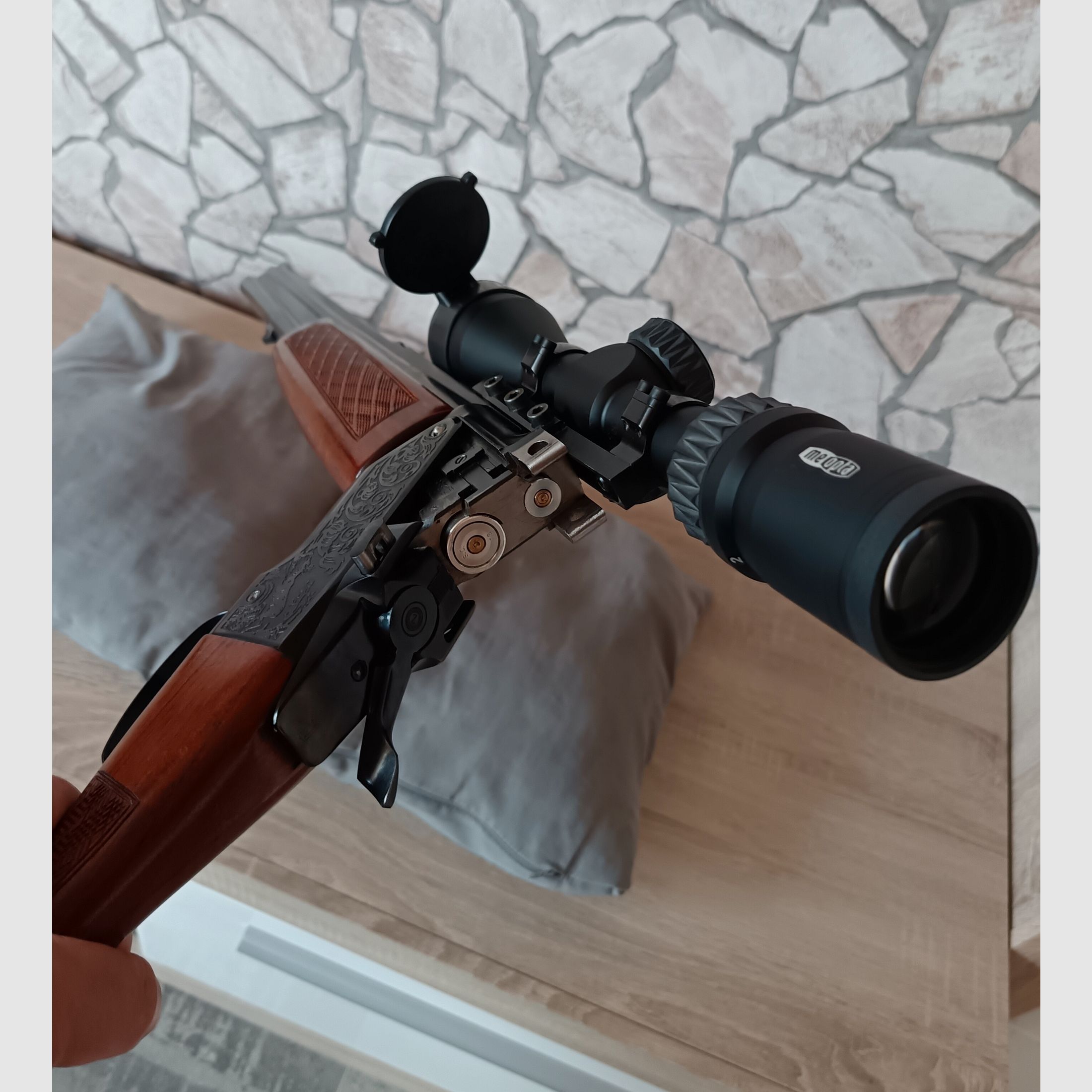 Brünner Bockbüchsflinte  7x57r 16/70