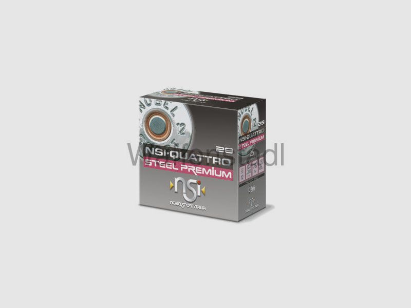 NSI Nobel Sport Italia QUATTRO STEEL PREMIUM 28 HP Nr. 7 Photo Wad