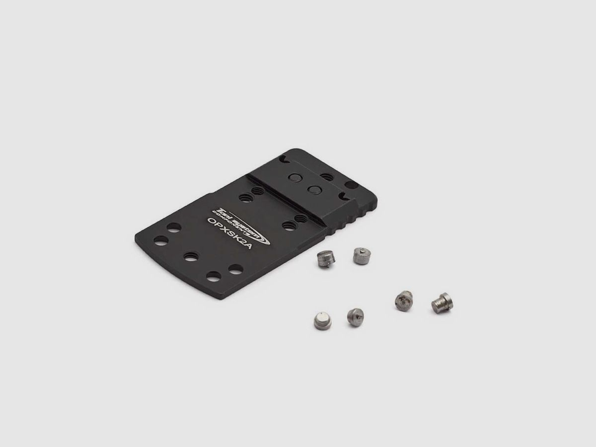 TONI SYSTEM OPXSK2 Montaggio in alluminio per Red Dot per Strike One, Tipo: B, immagine 2 di 3