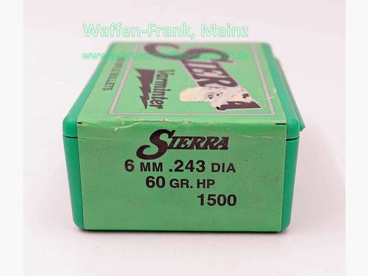Sierra Bullets, proiettili da fucile Santa Fe 6mm (.243)