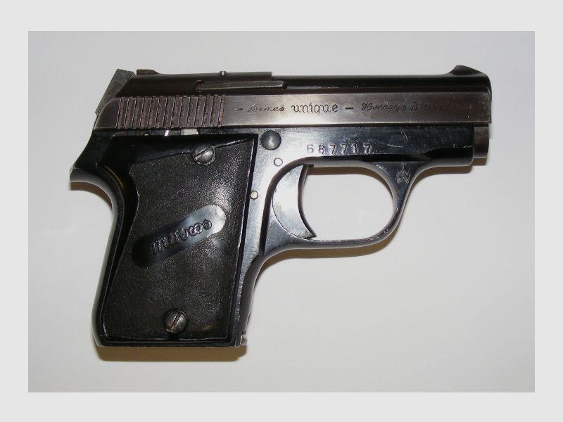 Unique Mikros 6,35Browning Pistole