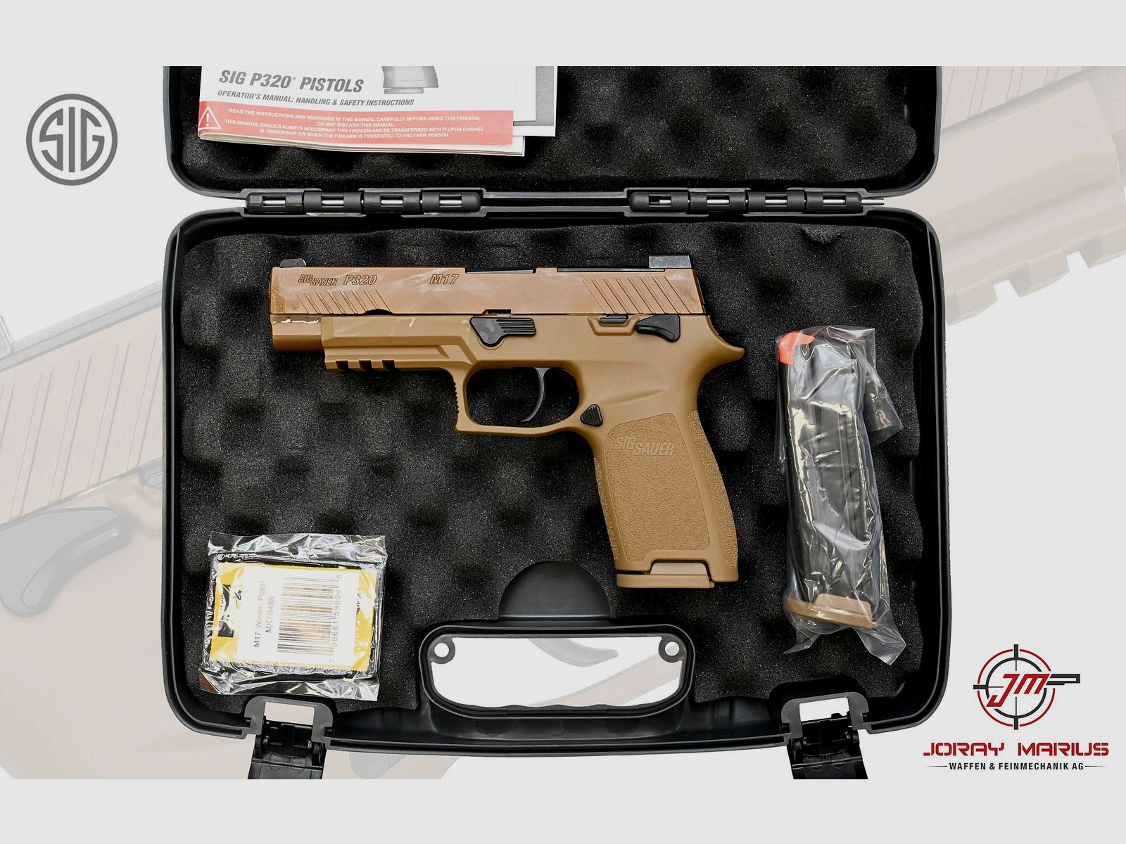 SIG Sauer P320 M17 FS US Army Coyote 9mm Para, afbeelding 2 van 2