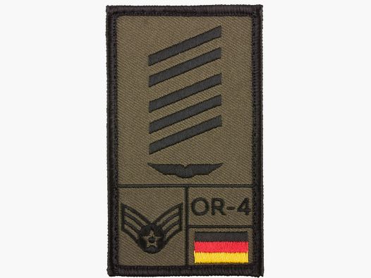 Café Viereck Rank Patch Oberstabsgefreiter Luftwaffe