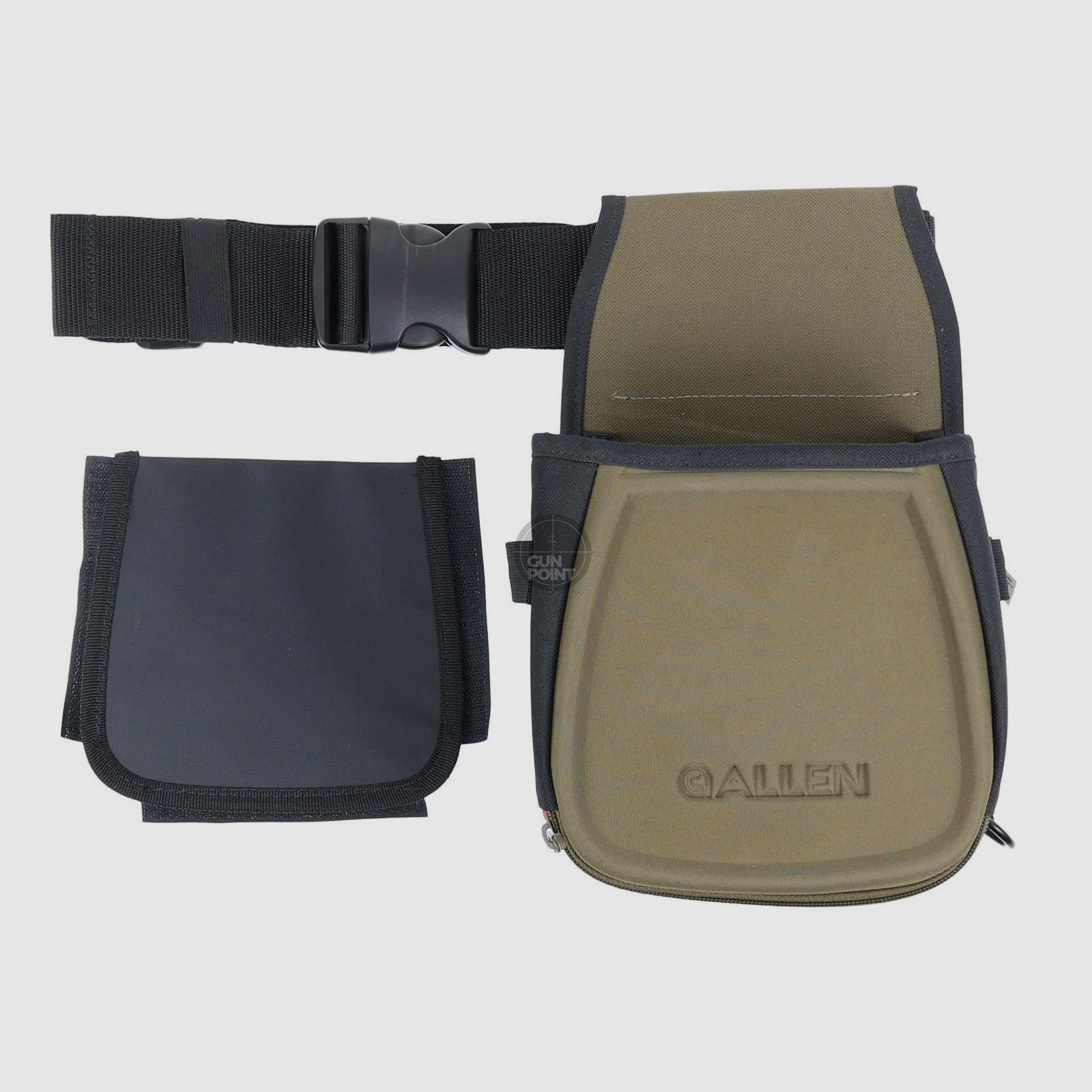 ALLEN - Basic Munitionstasche schwarz/coffee