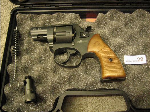 Röhm Schreckschuss Revolver RG 59 R.K NIEU NIEU Kerstprijs