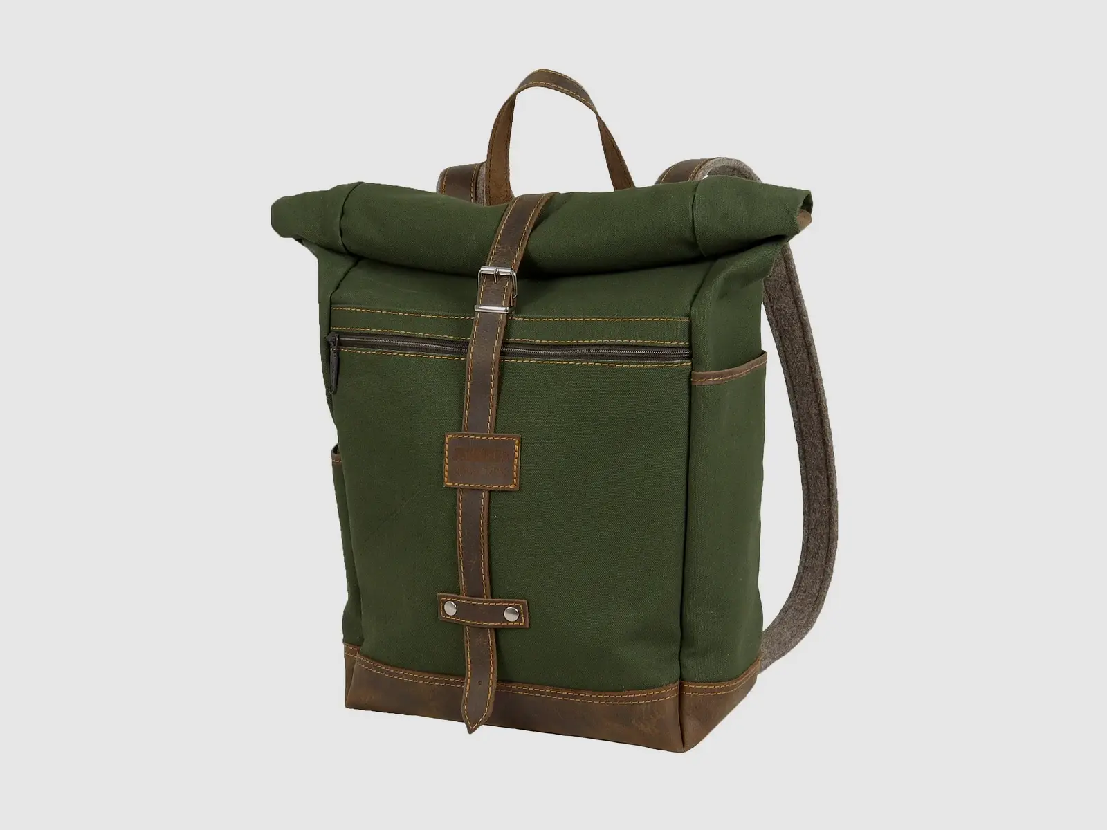 AKAH Rolltop-Rucksack aus Canvas, Bild 3 von 3