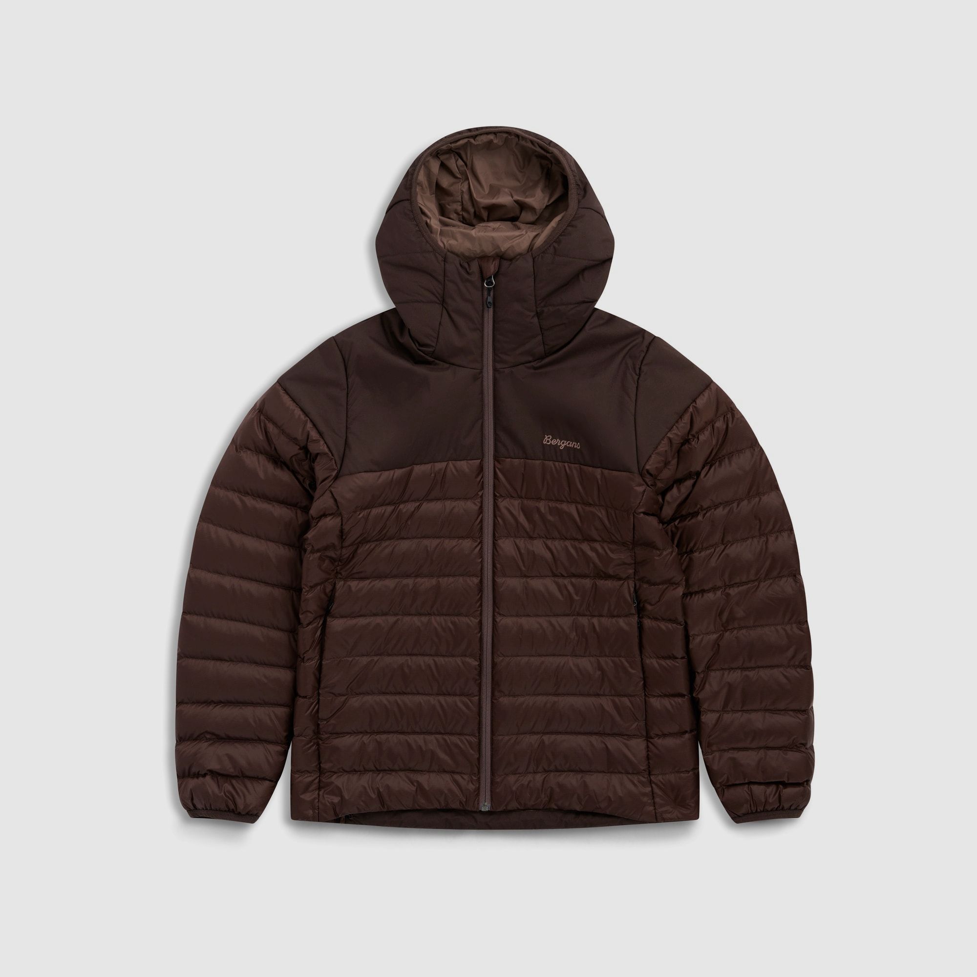 Bergans Lom Light Down Hood Jacke Damen Dark Chocolate M