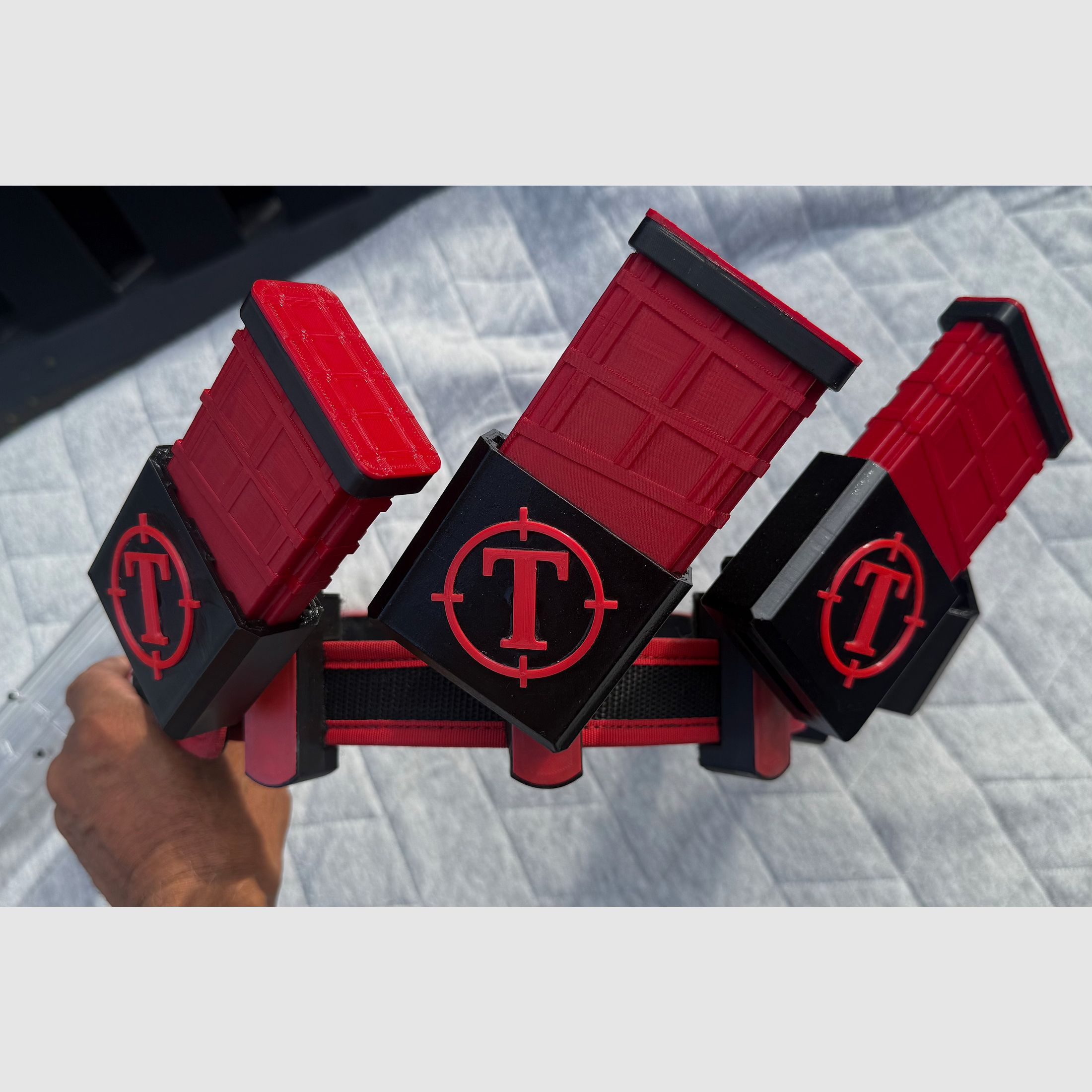 Tipppmann M4-22 Elite Red Line .22lr 16"  mit ZF 2,5-15x50 und Hipertouch  Competition 