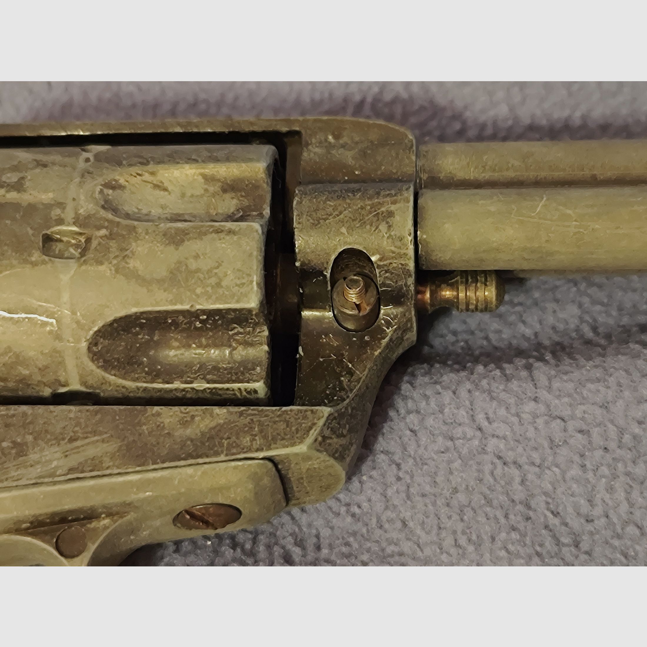 Decorative revolver decorative object old