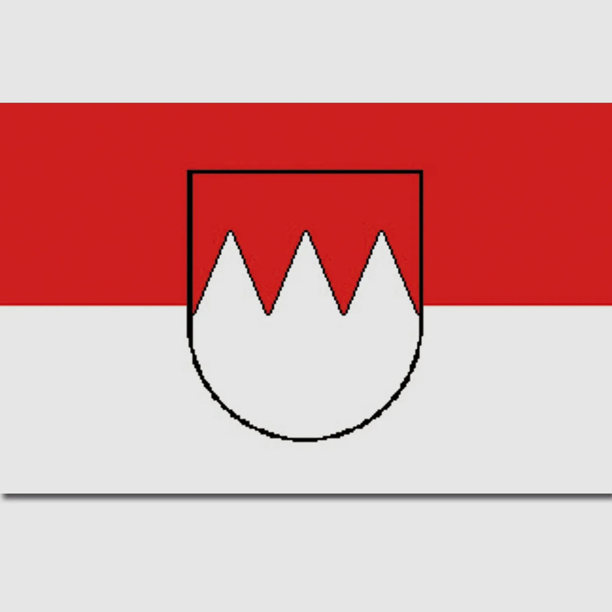 Diverse Flagge Franken