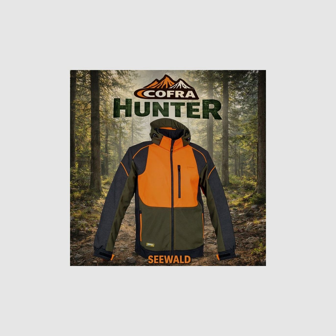 CHAQUETA COFRA SEEWALD ORANGE ANTI-ÉPINE, image 4 sur 6