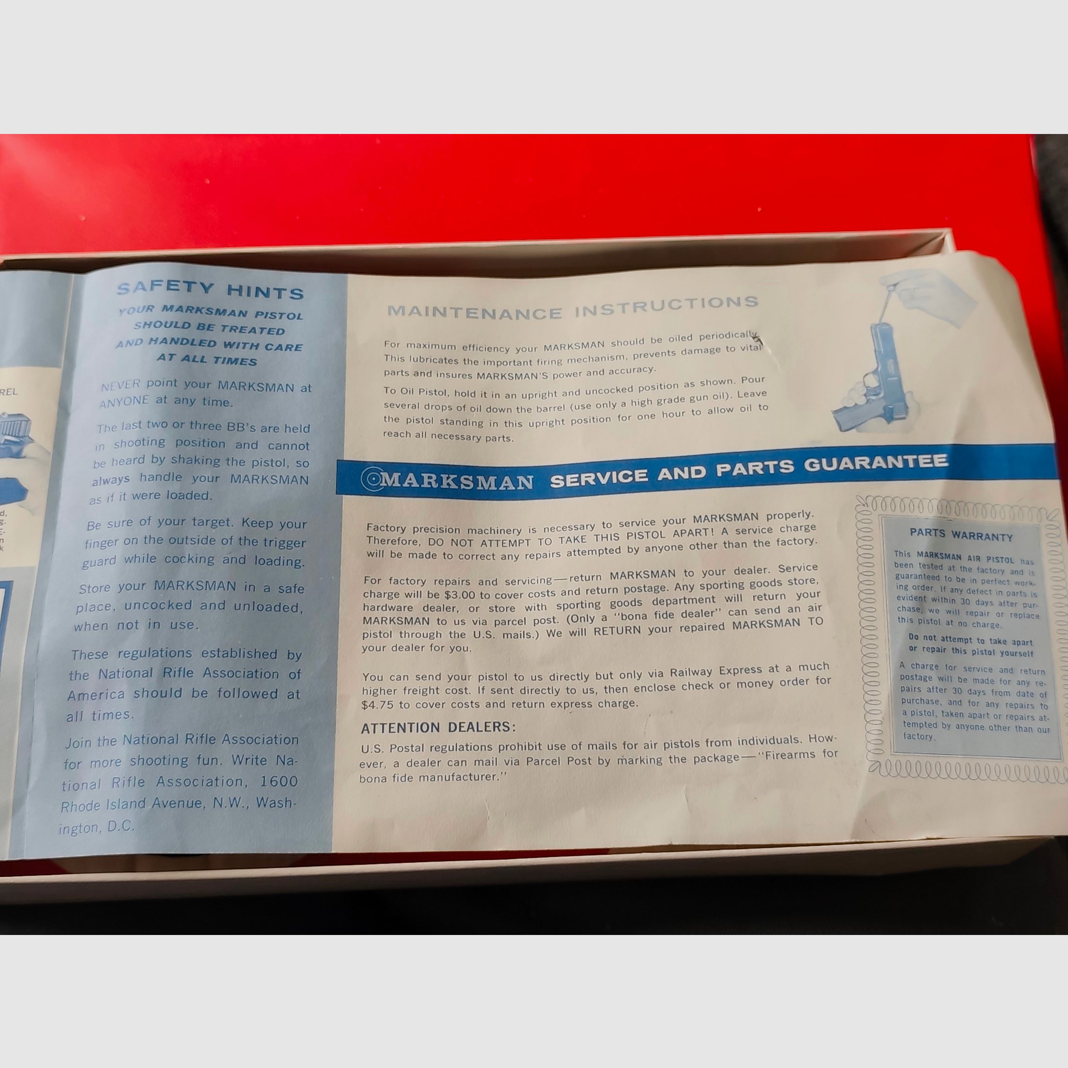 Vintage Marksman Repeater MPR .177 CAL. 4.5