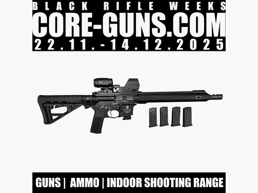 Schmeisser AR15-9 Sport M125 12,5"LL negro + Falke LE + Falke B3X Magnifier + 4 cargadores