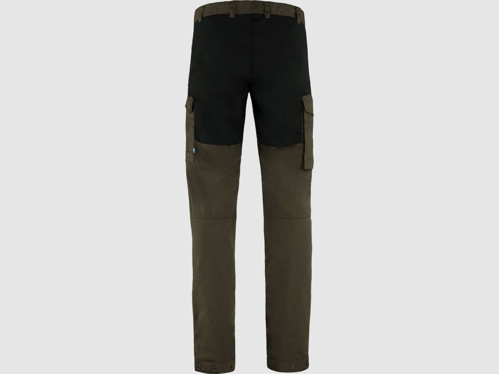 Pantalones FJÄLLRÄVEN Vidda Pro M Regular Verde Oliva Oscuro Negro