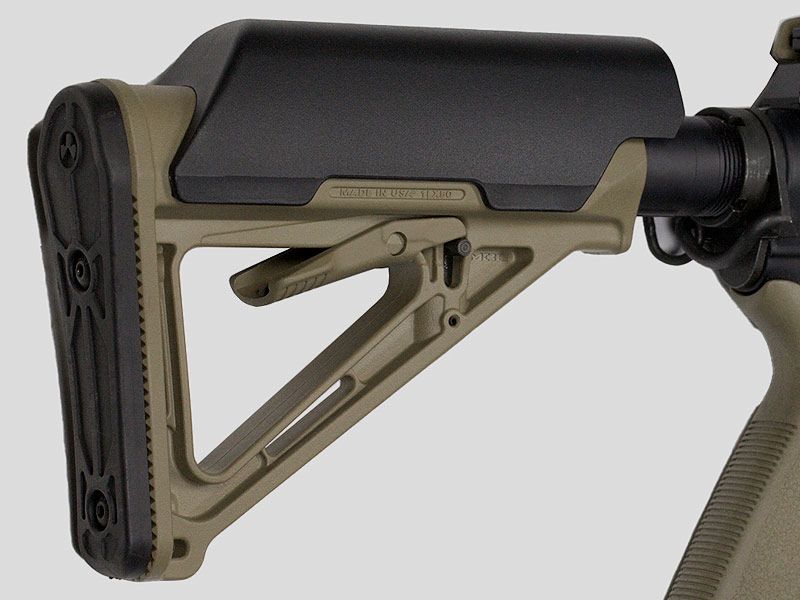 MAGPUL CTR/MOE Stock Podniesienie policzka 0,75 cala, Czarny