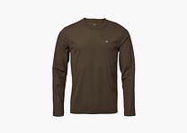 Chevalier Stalker Technical Longsleeve T-shirt Mannen Fallow Brown XXXL