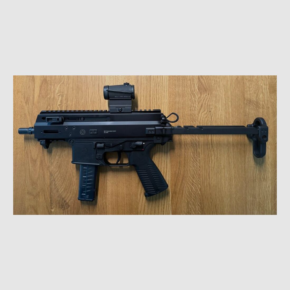 Brügger & Thomet APC9 K Pro con culata telescópica