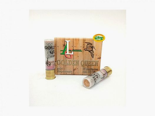 ALG Patronen GOLDEN QUEEN Streuwirkung Kal.28 gr.24 pb.7,5