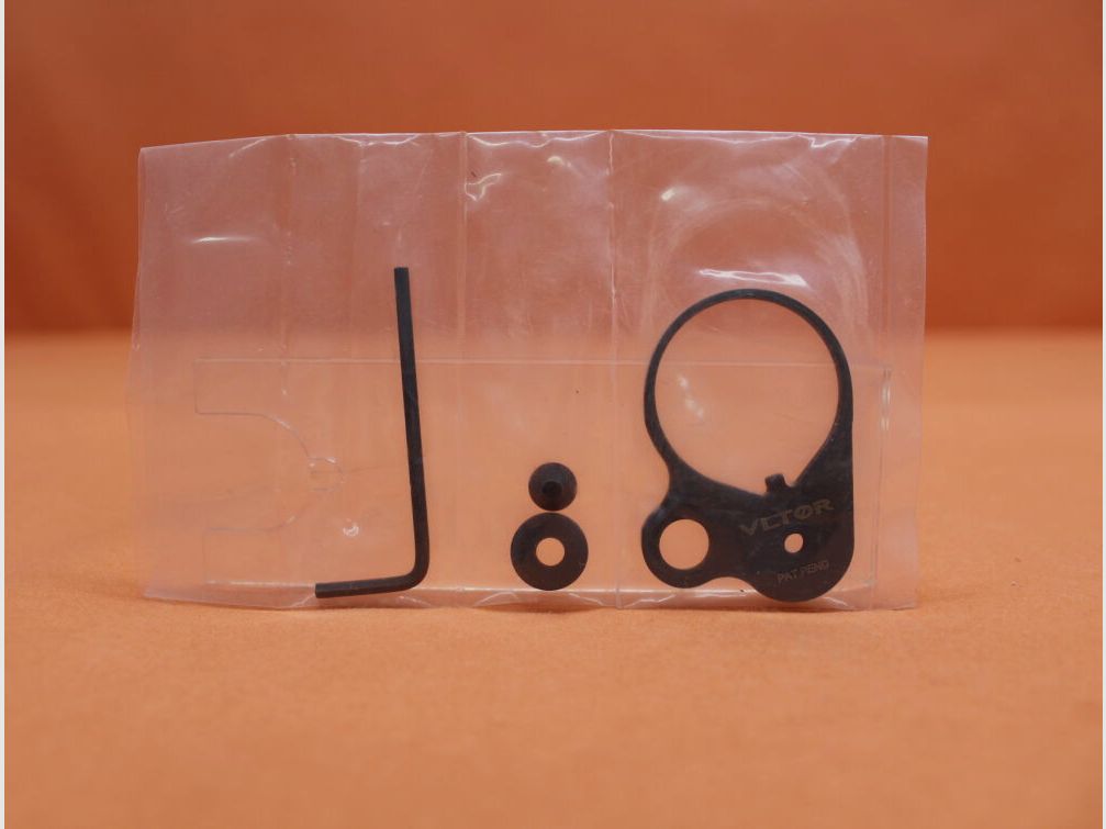 Plaque de fin de récepteur VLTOR AR-15 : Adaptateur de montage de sangle en boucle VLTOR (SASE-2)