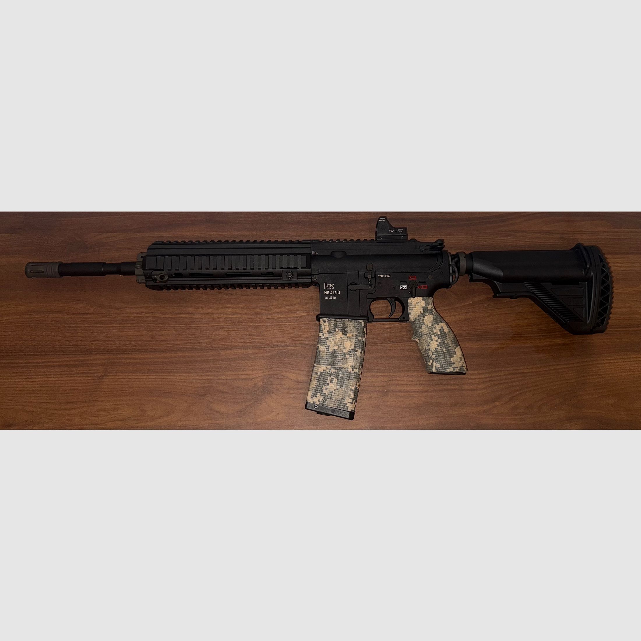 HK416 D T4E cal. 43  co2