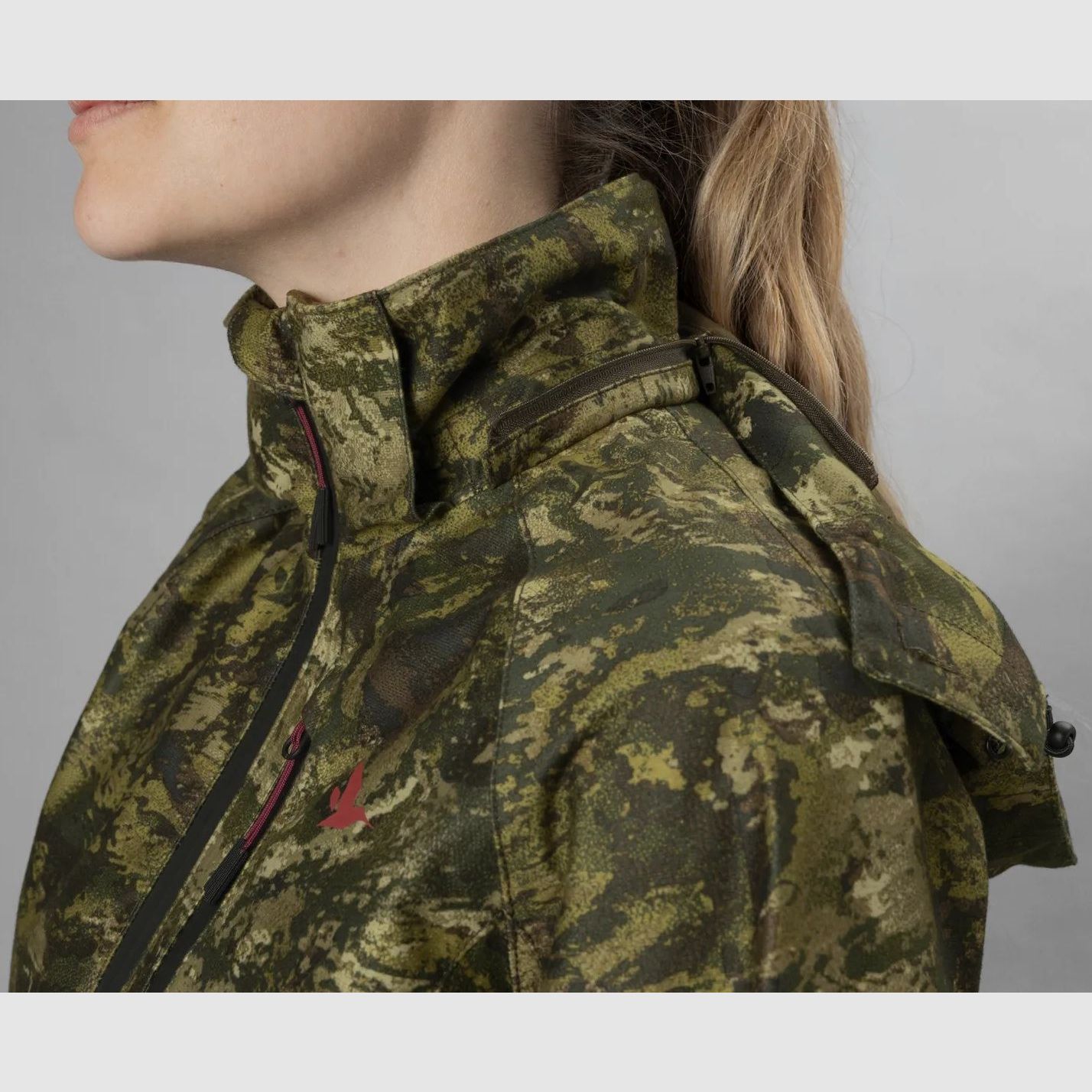 KURTKA SEELAND AVAIL WOMAN CAMO INVIS GREEN ROZ.38, zdjęcie 5 z 6