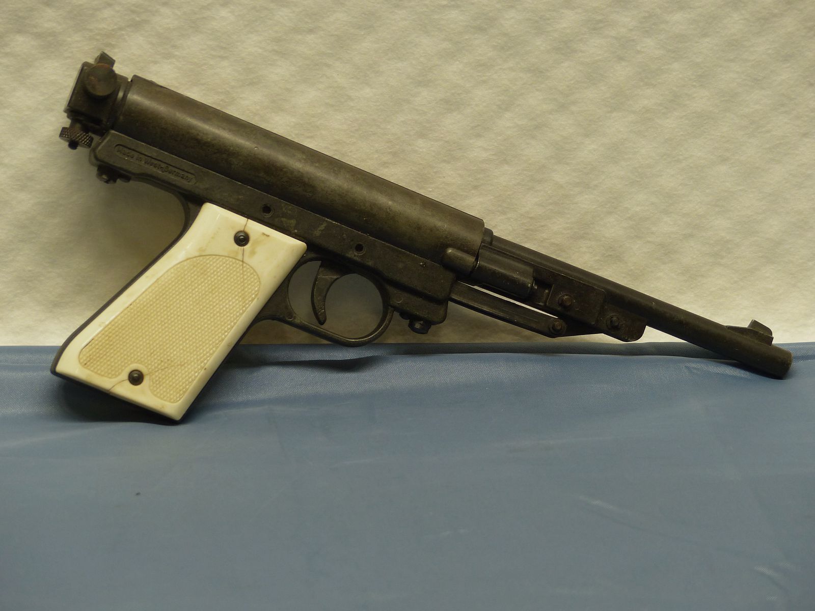 Lote 3x pistolas de aire Record Cal. 4,5/.177 Diabolo perno años 70 y 80, imagen 3 de 8
