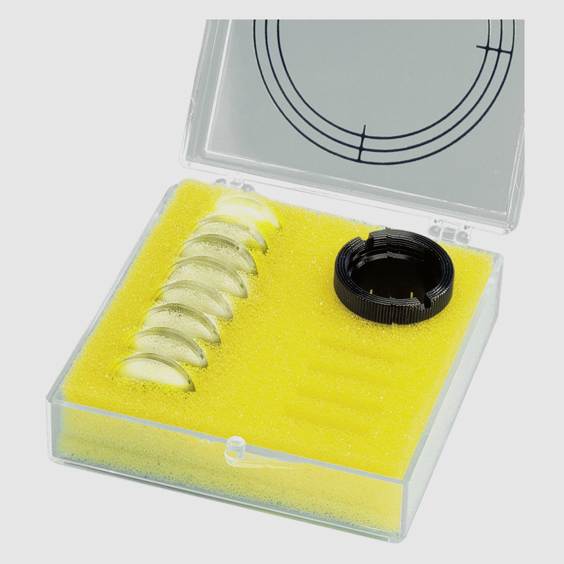 Plastic hole bead set