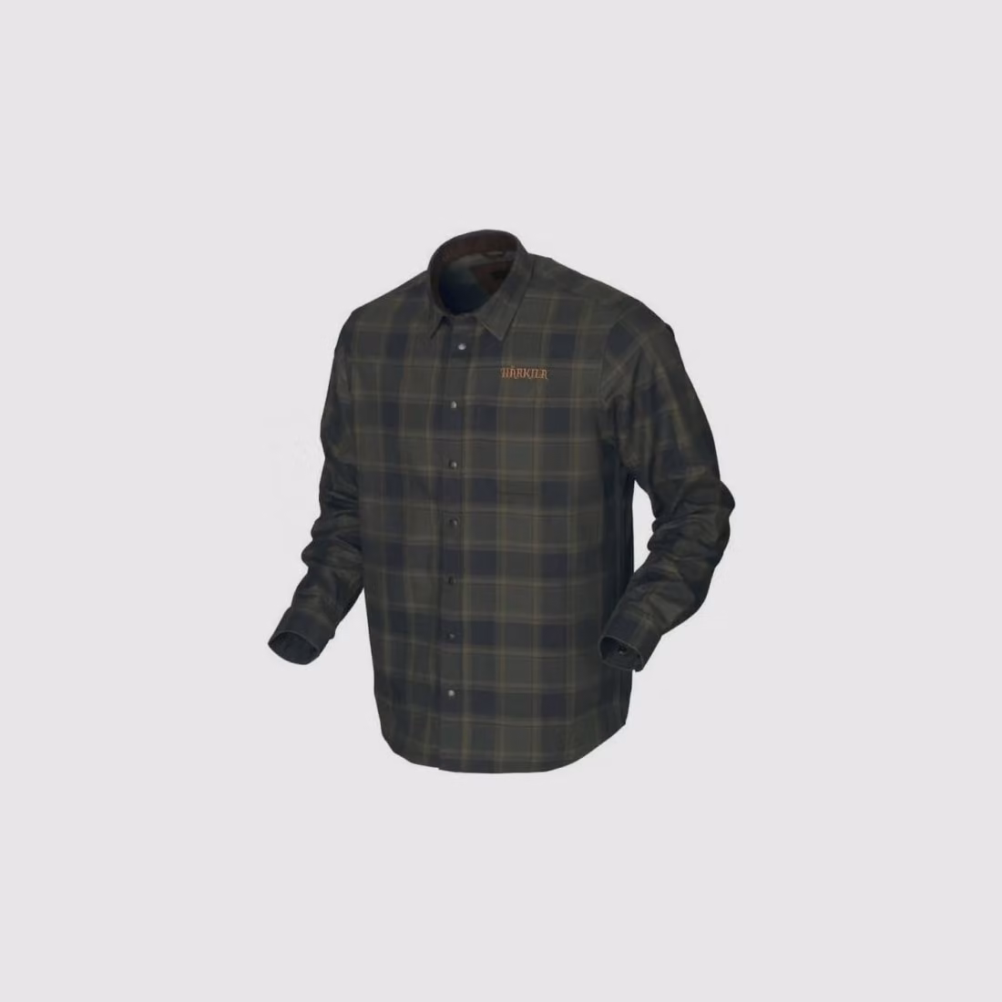 Härkila Milford-Shirt Farbe Braun / Blau