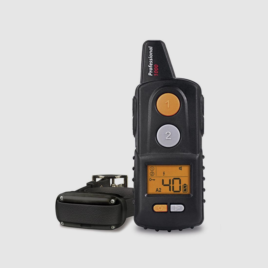 Bildungs-Halsband DogTrace Professional 1000 One+ schwarz, Bild 1 von 3