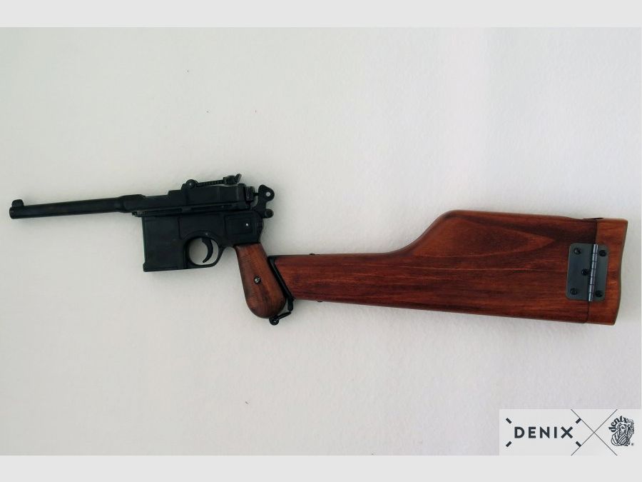 Mauserpistole C96 mit Gewehrschaft aus Holz, Deutschland 1896 | 88606