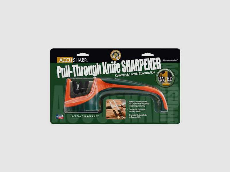 Aiguiseur de couteaux ACCUSHARP 2 Étape vert/orange