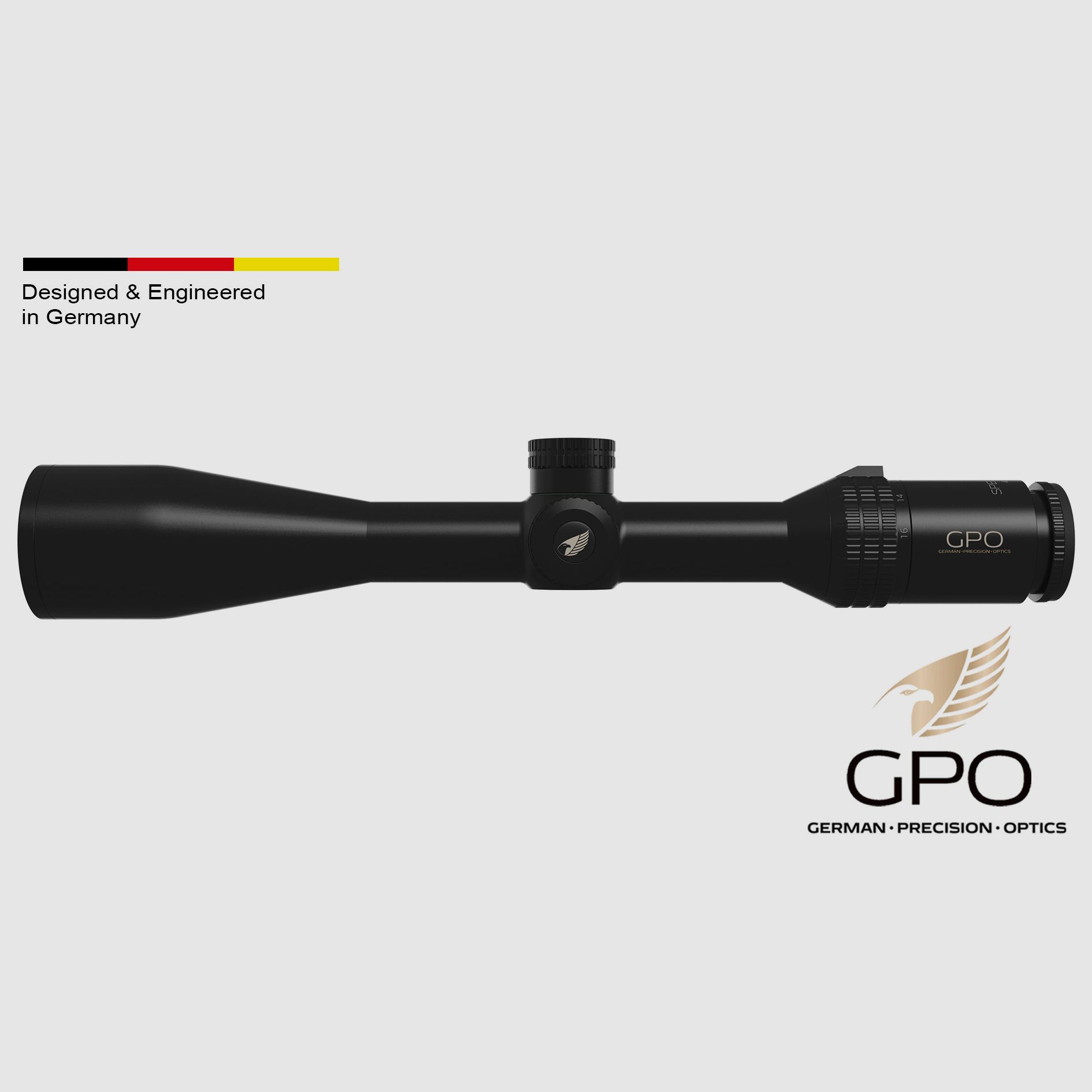 GPO Zielfernrohr Spectra 4x 4-16x50i