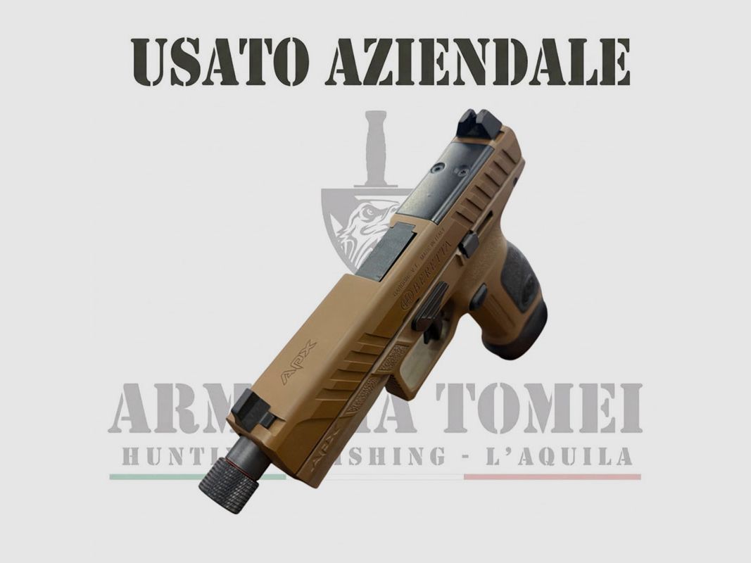 USATO – PISTOLA – BERETTA MOD. APX A1 TACTICAL FDE cal. 9×19, immagine 3 di 4