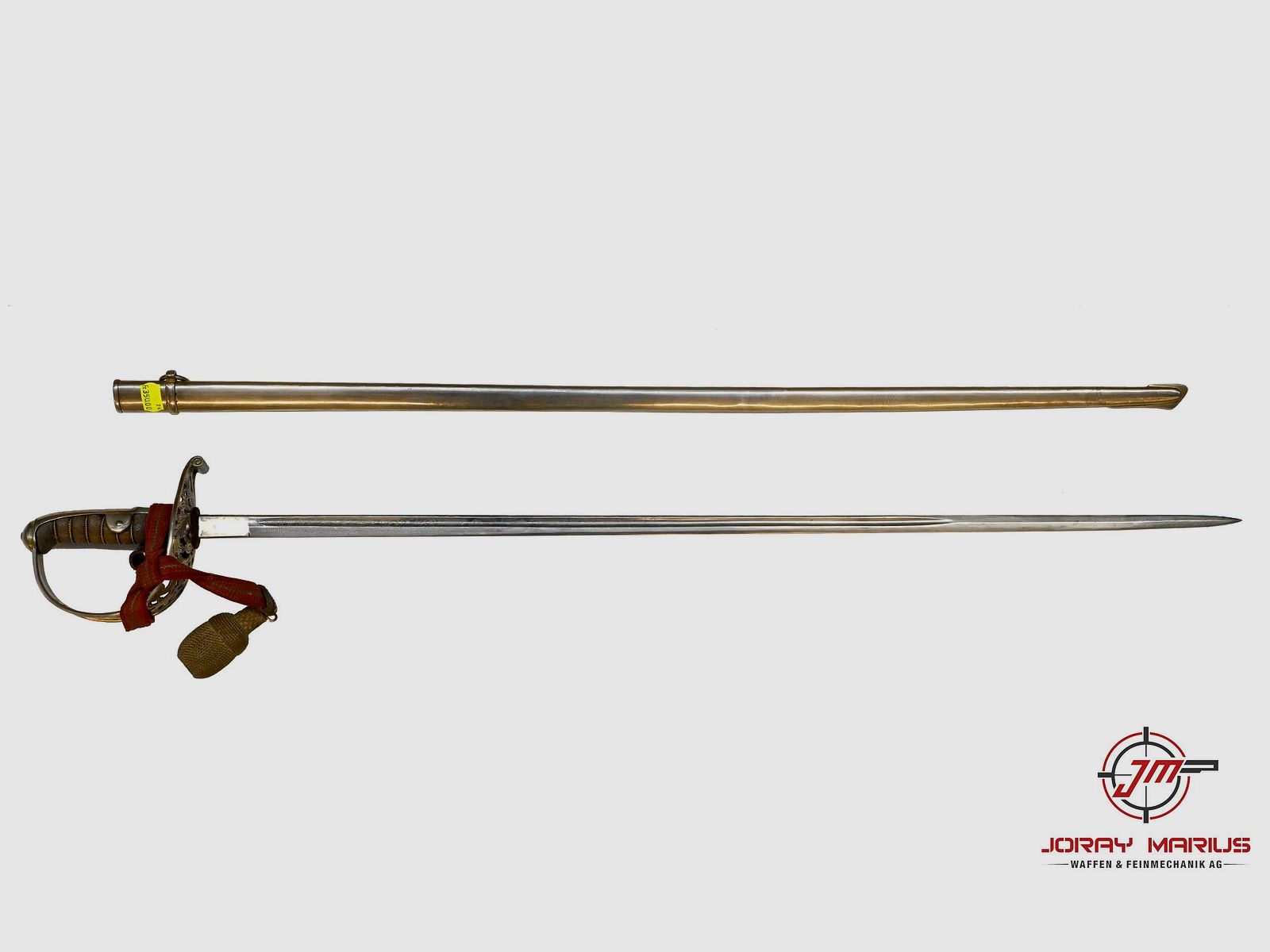 Swiss ceremonial dagger model 1899 with sheath