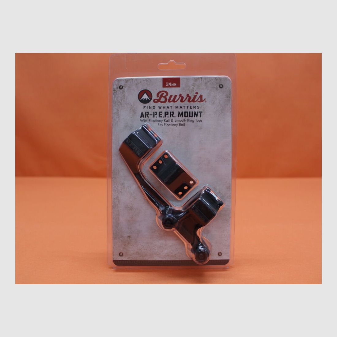 Burris Burris AR-PEPR Blockmontage 34mm (410345) Alu schwarz für Picatinnyprofil BH=0,68"/ 17,3mm