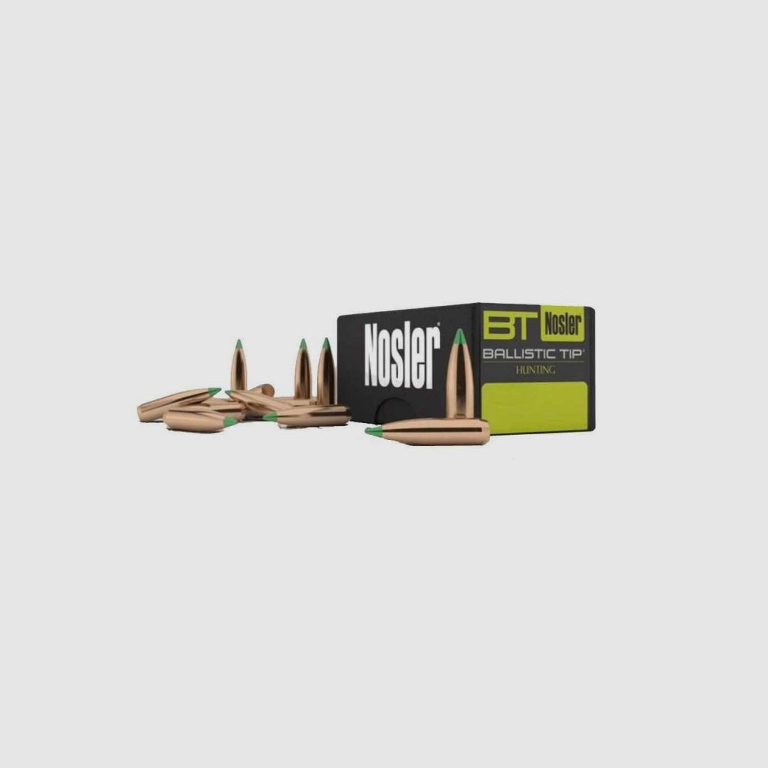 NOSLER BALAS 6MM/243 95 GRS / 6,1 G BALLISTIC TIP CACE 50 UDS
