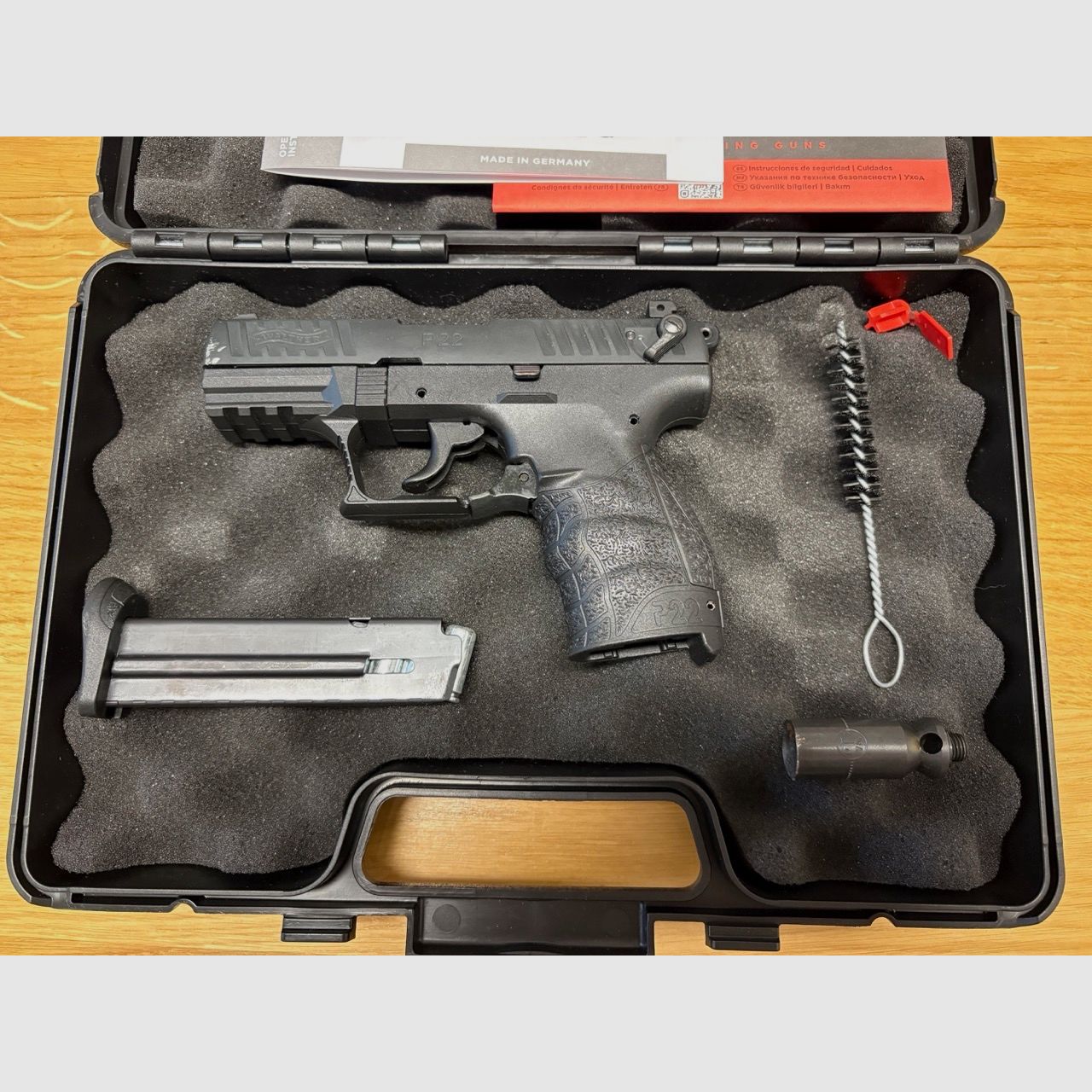 Walther P22Q 9mm P.A.K. Schreckschusspistole Schwarz