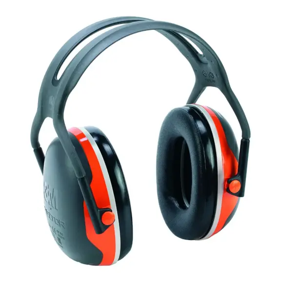 Peltor XA Black and Orange Passive Ear Protection