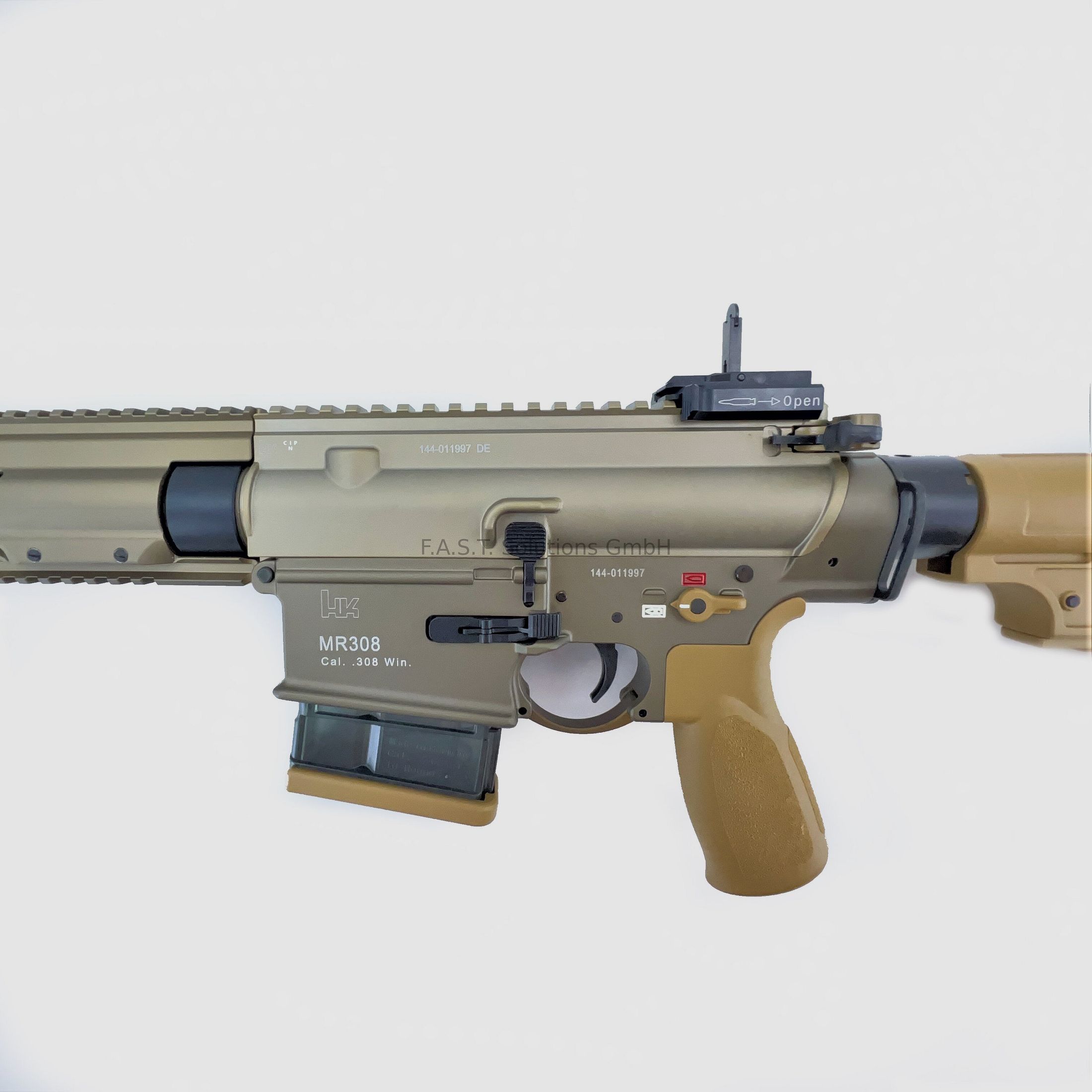 Heckler & Koch HK SLB MR308, A3-Version, 16,5", sandfarben .308Win