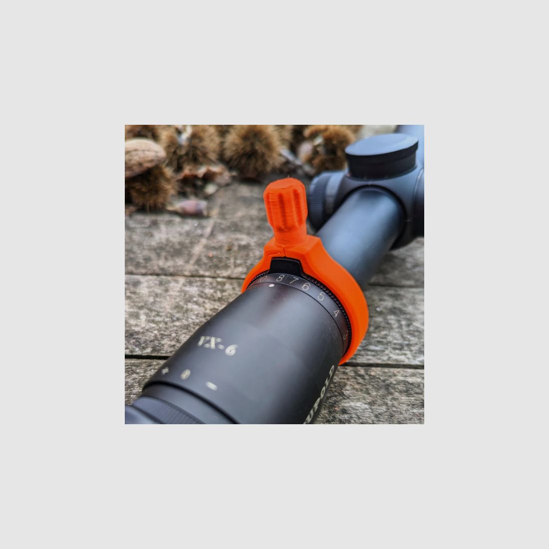 Voor Leupold VX-6: Snelle verstelknop voor vergroting instelling van de Leupold VX-6 serie