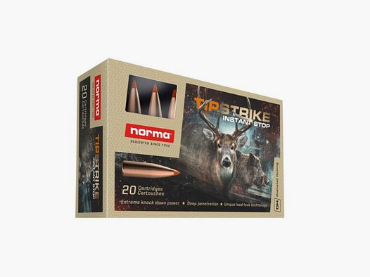Balles 308 Win Norma Tipstrike 150 grains