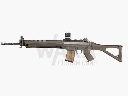 Binario di montaggio QD per SIG55X incluso Aimpoint ACRO