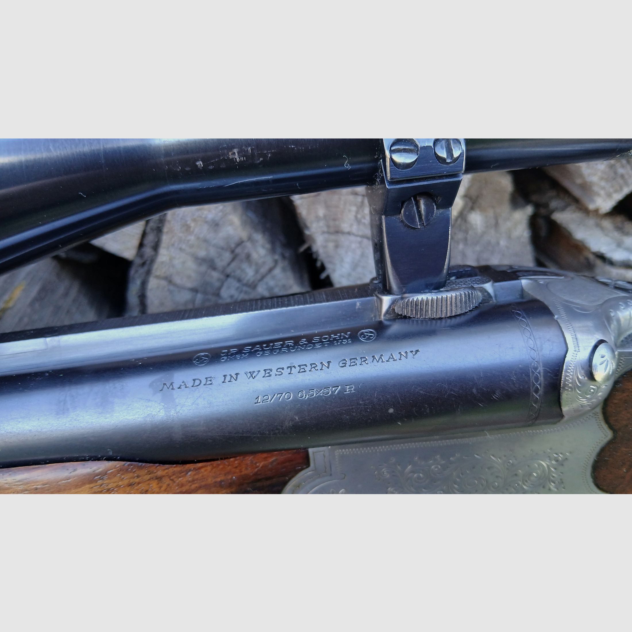 Sauer & Sohn Drilling 3000 mit Einstecklauf